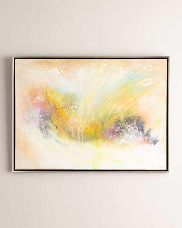 "Summer Stroll" Giclee on Canvas Wall Art Neiman Marcus