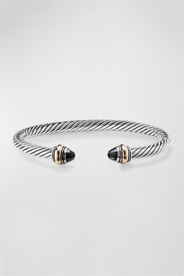 David Yurman Cable Classics Bracelet with Black Onyx | Neiman Marcus
