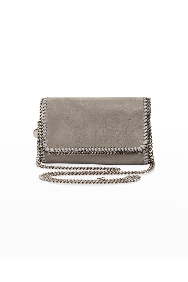Stella McCartney Falabella Mini Metallic Quilted Crossbody Bag Neiman