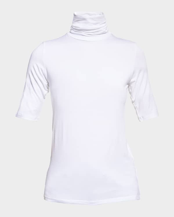 Eileen fisher funnel neck top hotsell