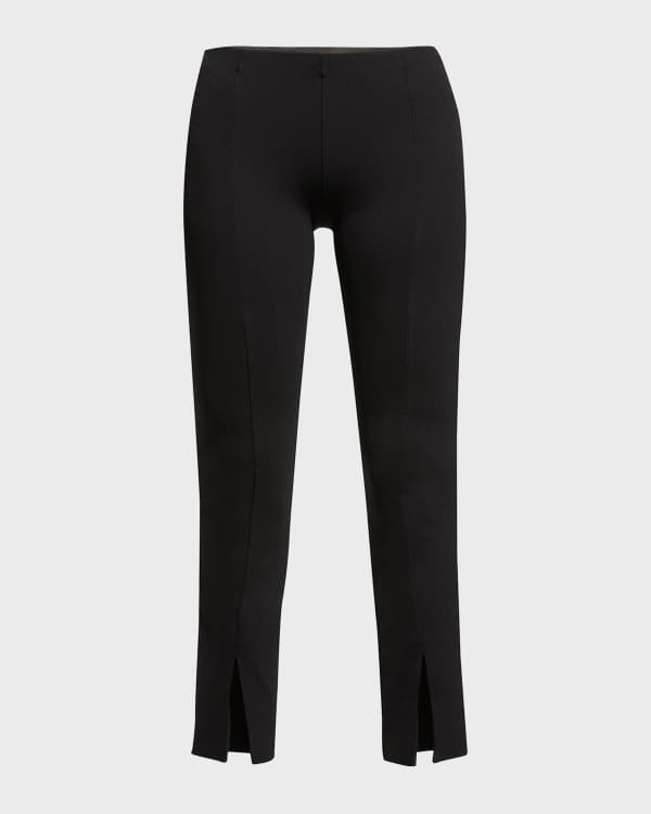 Victoria Beckham VB Body Slit-Hem Leggings