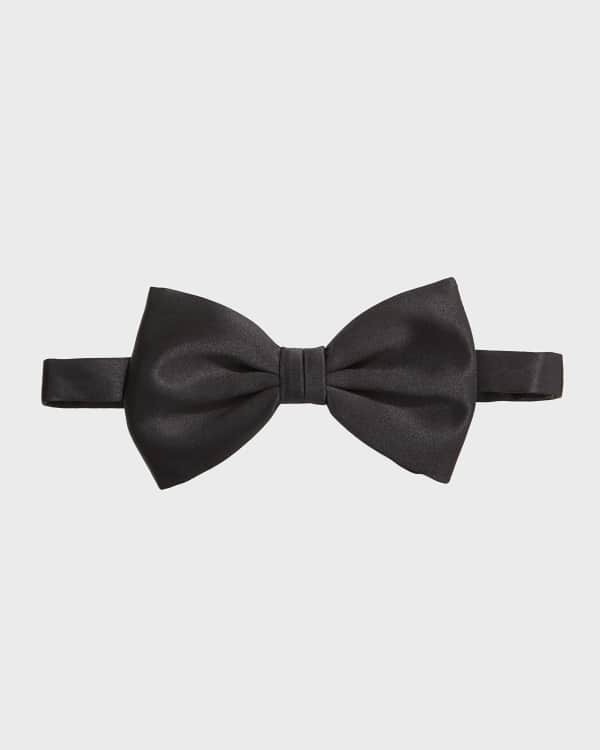 Louis Vuitton Black Monogram Patterned Tie/bowtie