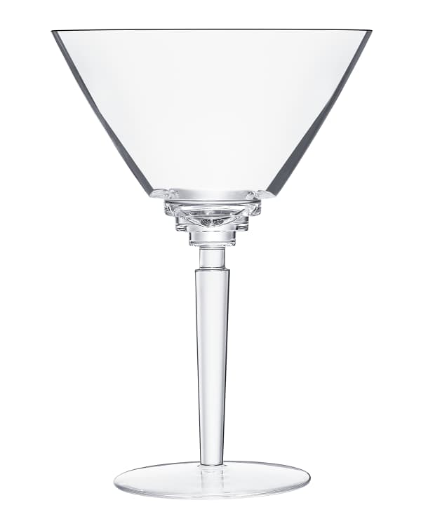 Moser Pebbles Stemless Martini Glasses