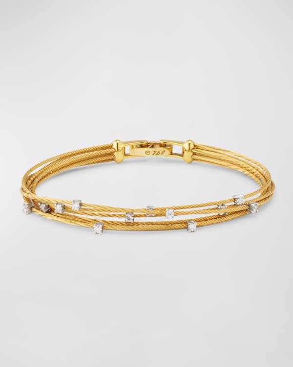 Zamaya 2 Piece Bracelet Set - 18k Gold