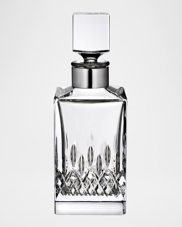 Waterford Crystal Irish Dogs Wolfhound Decanter Neiman Marcus