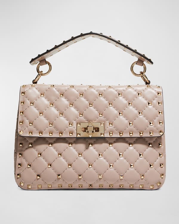 Valentino Garavani Spike.It Medium Quilted Shoulder Bag with Geometric