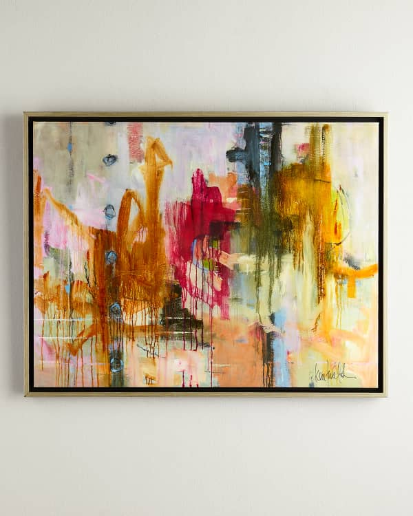 "Summer Stroll" Giclee on Canvas Wall Art Neiman Marcus