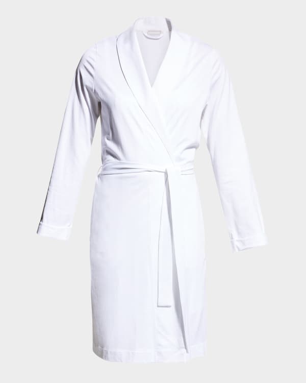 La Perla Silk LongSleeve Short Robe Neiman Marcus