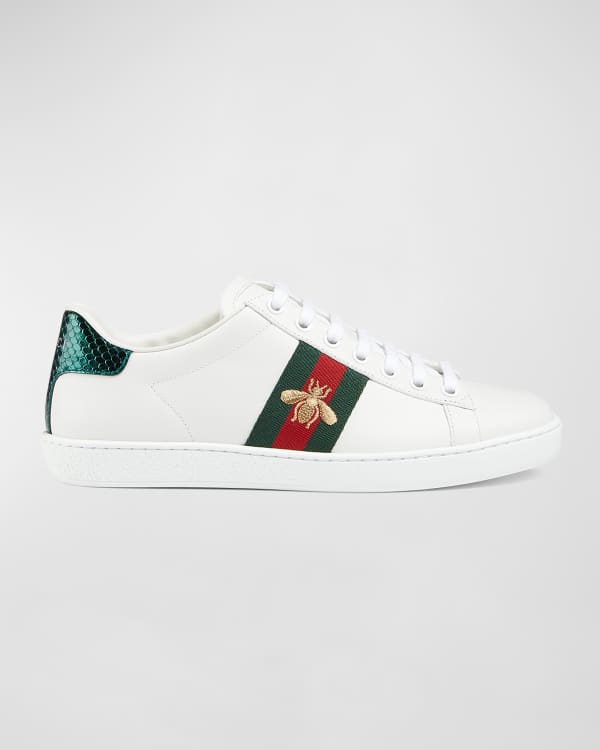 Gucci Ace Star & Bee Sneakers | Neiman Marcus