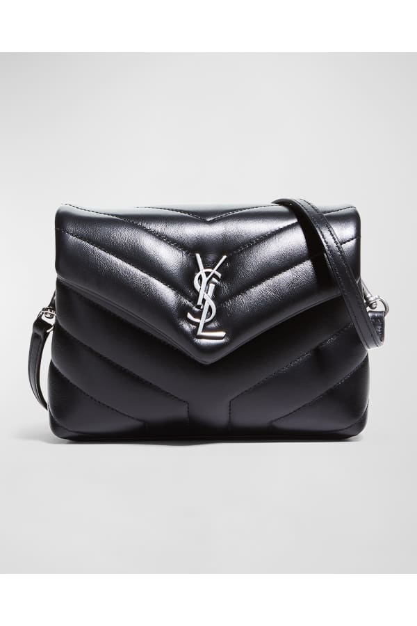 Saint Laurent Loulou Toy YSL Patent Leather Crossbody Bag Neiman Marcus