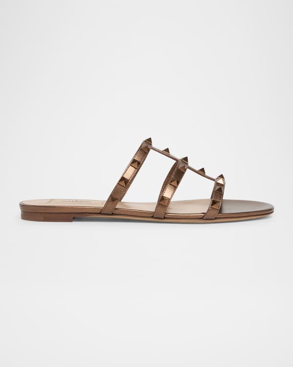 JW Anderson Tie-Dye Chain Slide Sandals | Neiman Marcus