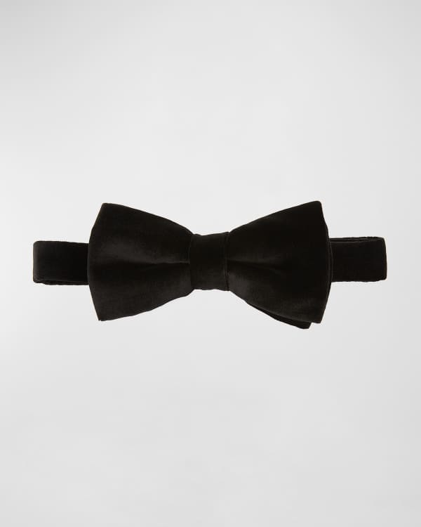 TOM FORD Men's Velvet Pre-Tied Bow Tie | Neiman Marcus