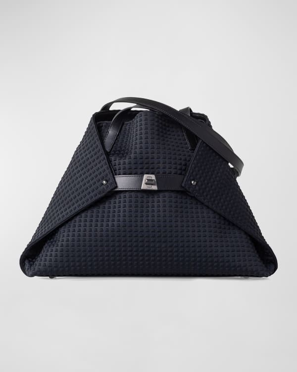 Akris Ai Medium Patchwork Leather Tote Bag | Neiman Marcus