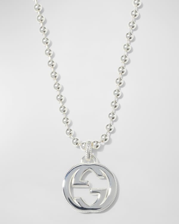 Gucci Gatto Silver Men's Necklace