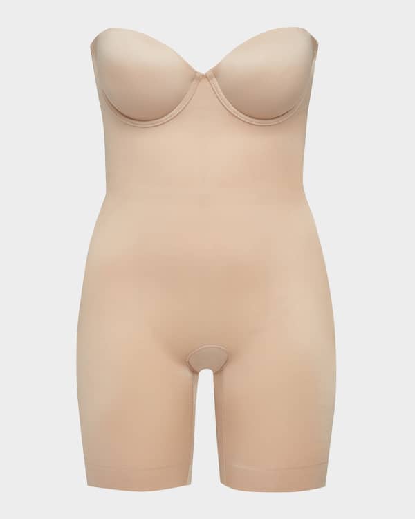 Spanx open bust catsuit top