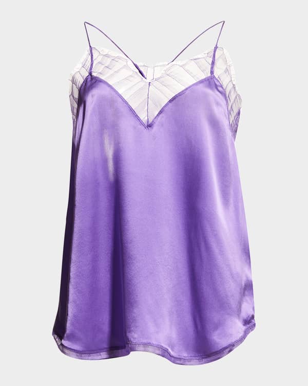 Marianna Silk Cami White