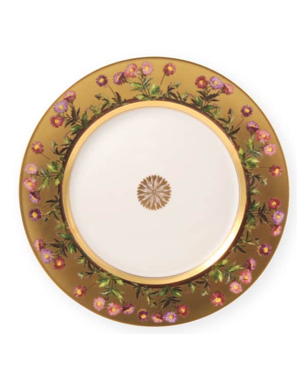 Spode Woodland American Wildlife Black Bear Dinner Plate Neiman Marcus