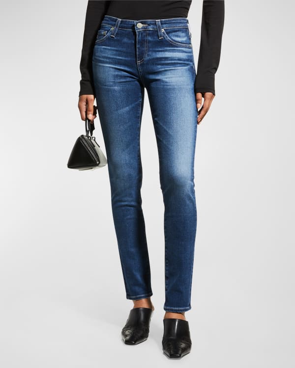 AG Jeans Prima Mid-Rise Ankle Cigarette Jeans | Neiman Marcus