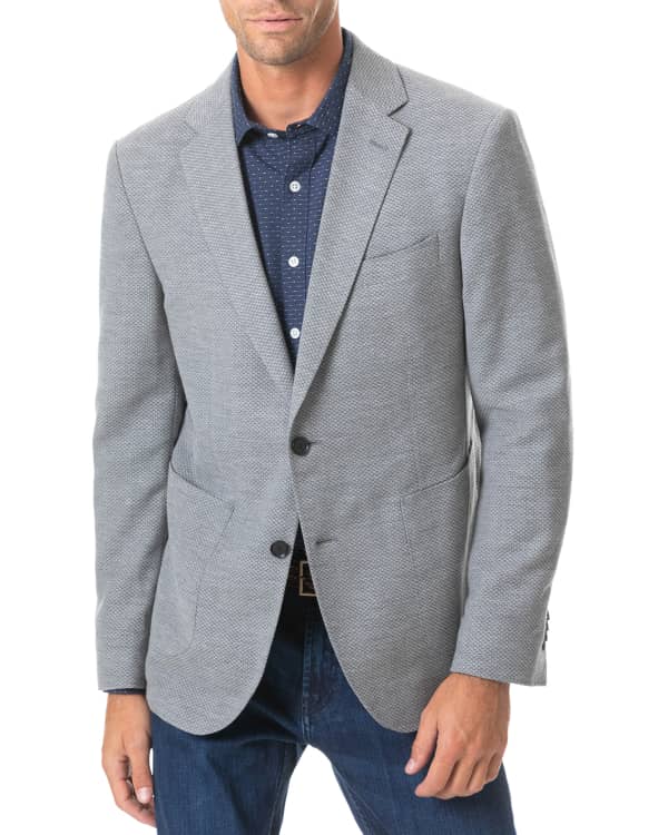 Robert Graham Men's Uptown Wool-Blend Sport Jacket | Neiman Marcus