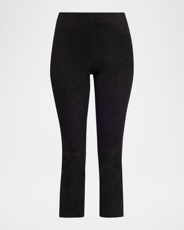 Theory Admiral Crepe Relaxed Straight-Leg Pants | Neiman Marcus