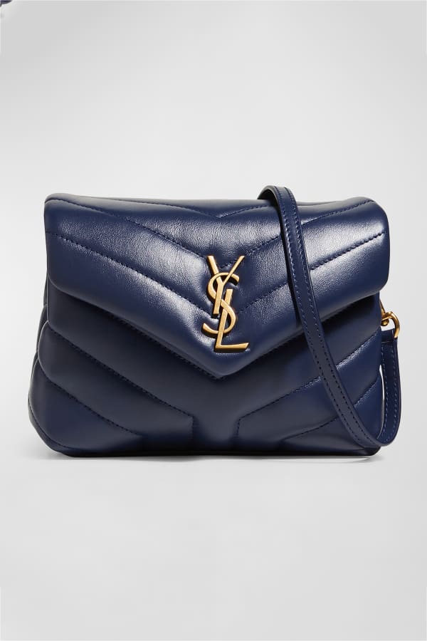 Saint Laurent Loulou Toy YSL Patent Leather Crossbody Bag Neiman Marcus