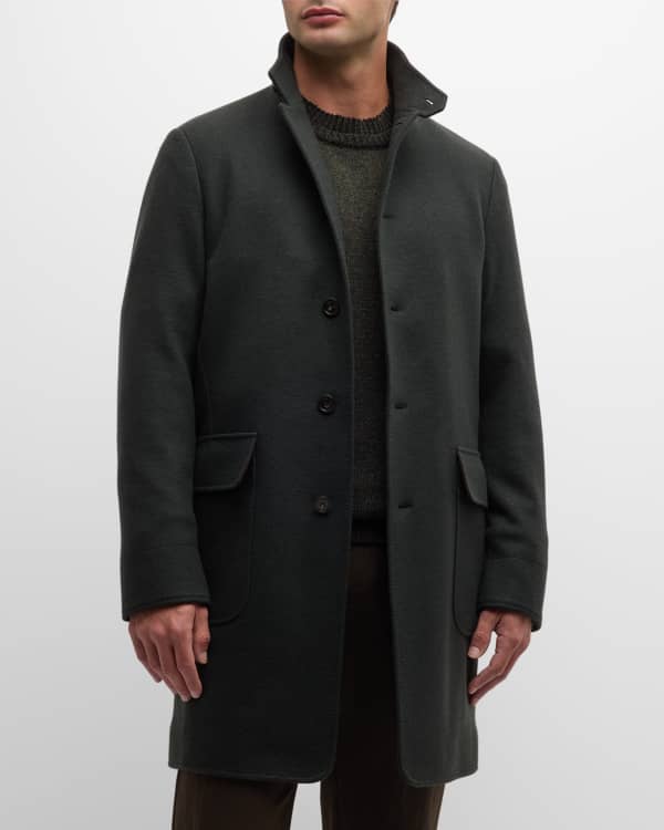 Burberry Men's Callen Wool-Cashmere Topcoat