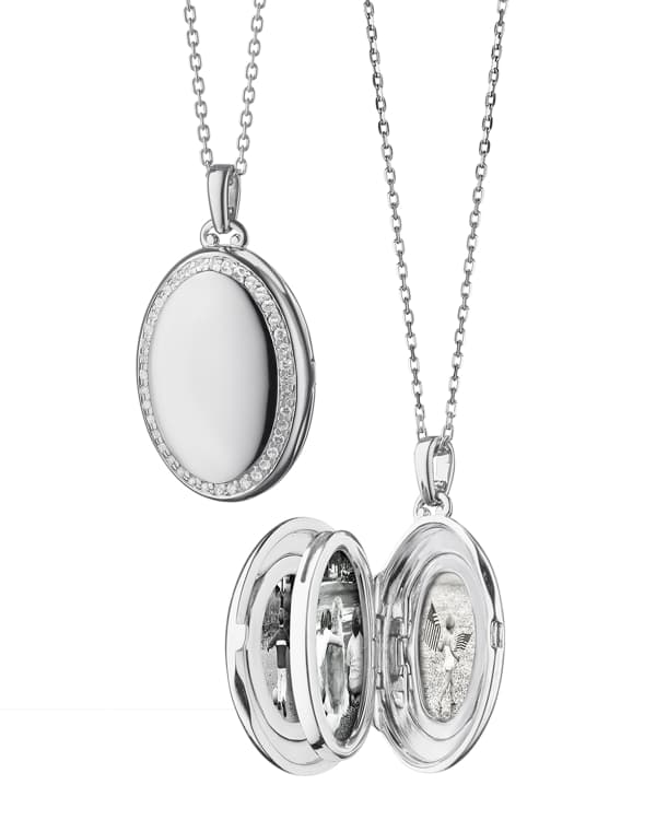 Monica Rich Kosann 18K Yellow Gold and Sterling Silver