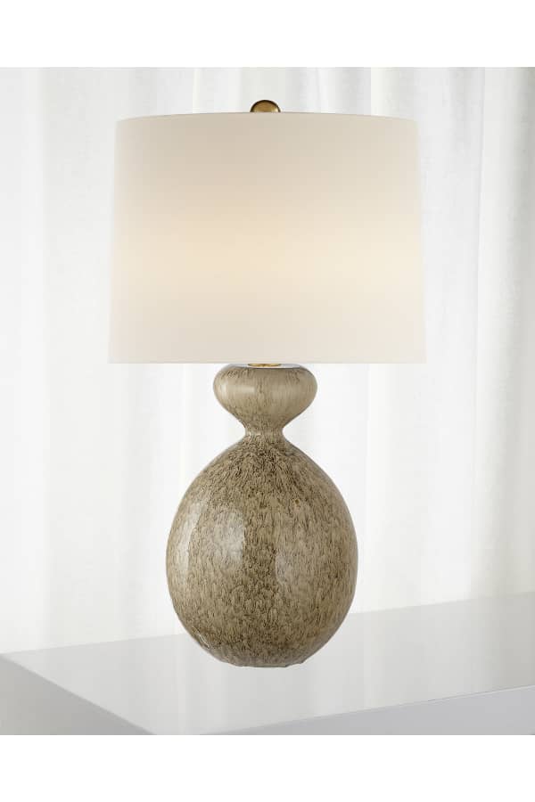 AERIN Culloden Blue Lagoon Table Lamp Neiman Marcus