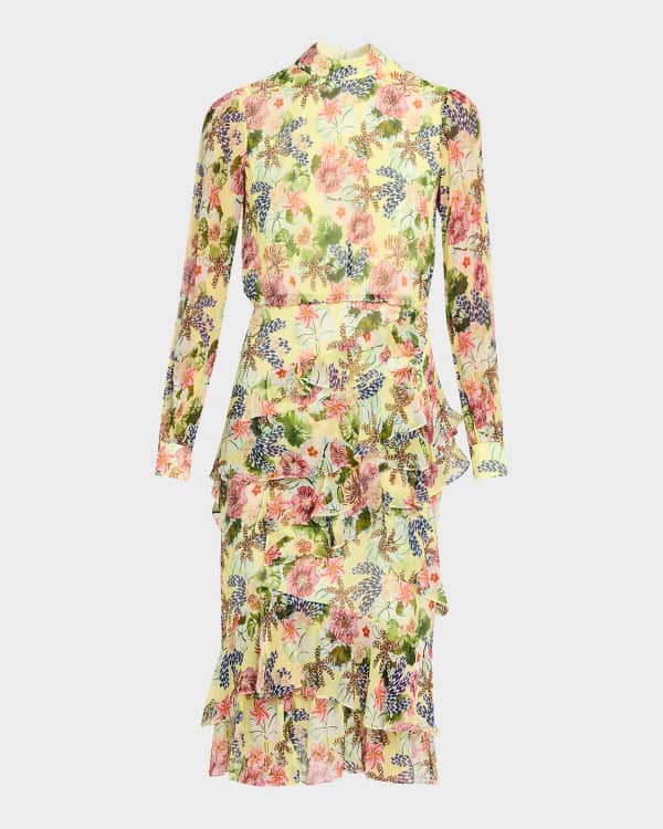 knee length dresses for ladies LEASGILL MIDI DRESS  Acler
