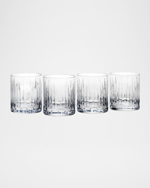 Reed & Barton New Vintage Double OldFashioned Glasses, Set of 4