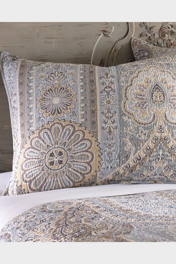 Levtex Aragon Blue Twin Quilt Set Neiman Marcus