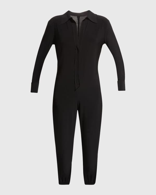 Norma kamali peasant jumpsuit best sale