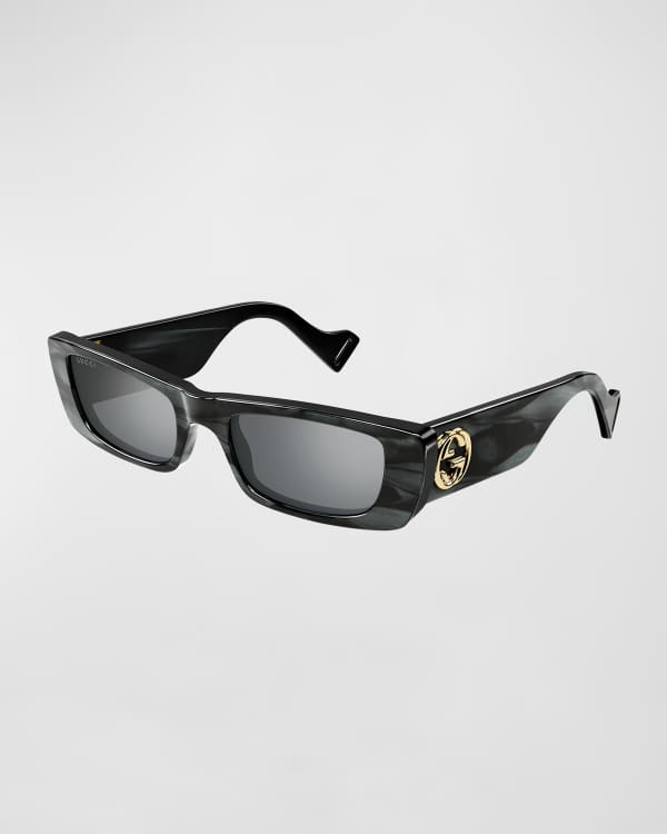 Gucci Horsebit Metal Aviator Sunglasses | Neiman Marcus