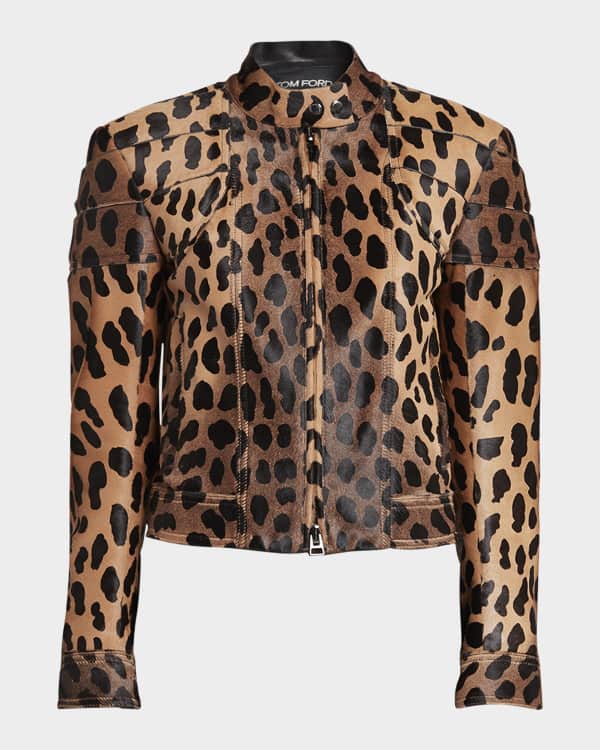 Isabel Marant Bariza Check Boucle Pagoda Shoulder Crop Jacket