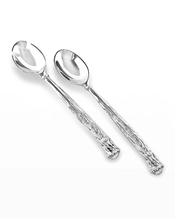 Salad Servers - Coral Set