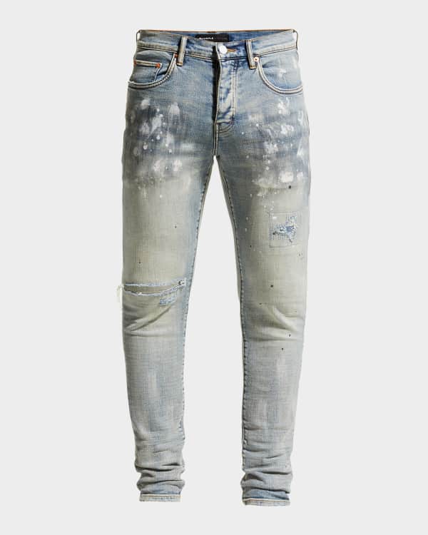 Mens paint splatter jeans store