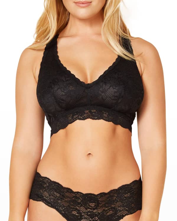 Cosabella Women's Plus Size Say Never Extended Plungie Bralette