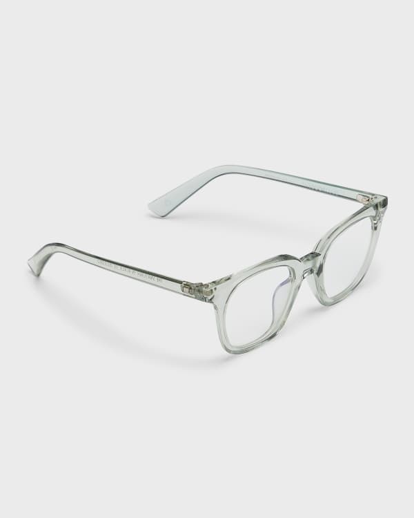 MacKenzie Childs Harry Round Plastic Reading Glasses x1.5 Neiman Marcus