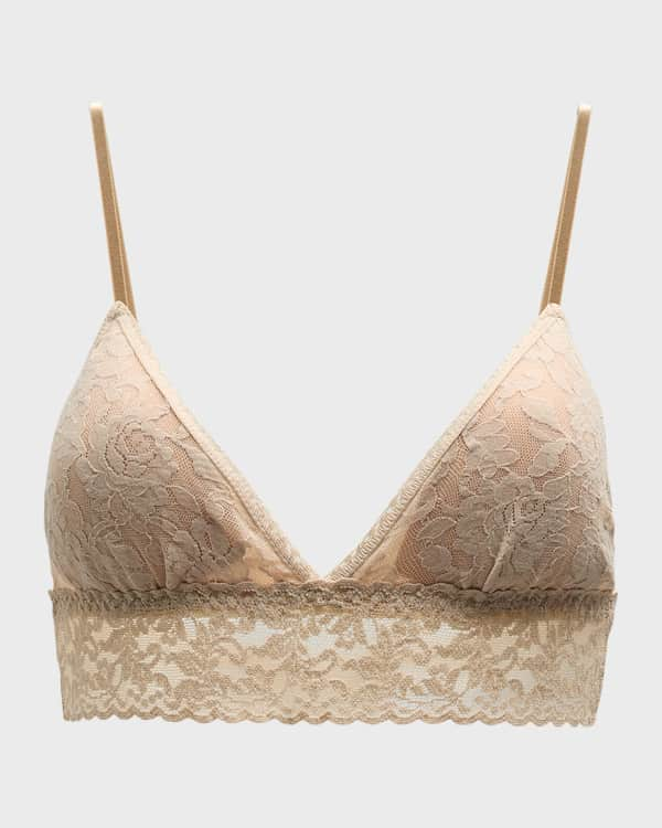 Hanky Panky Olympia V-Neck Retro Lace Bralette