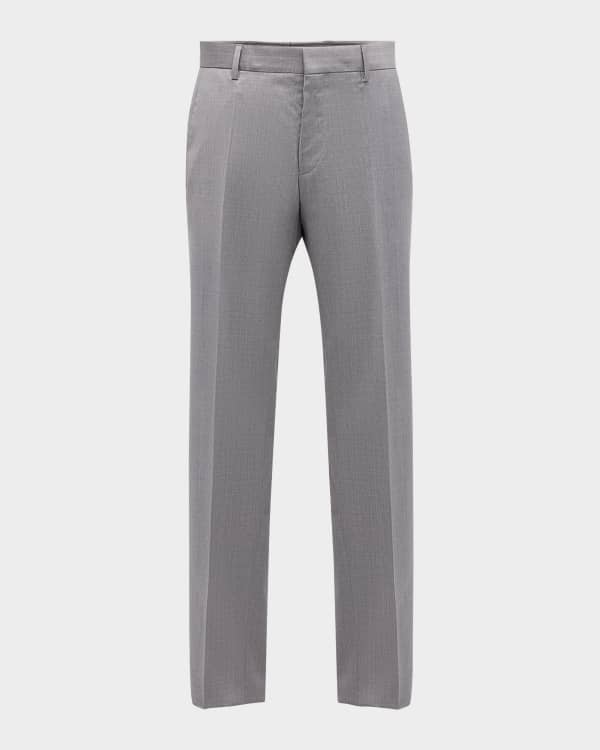 ZEGNA Men's Formal Wool-Mohair Pants