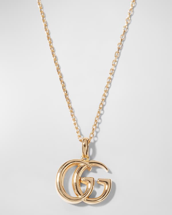 Gucci Ouroboros Snake Necklace with Turquoise Eyes | Neiman Marcus