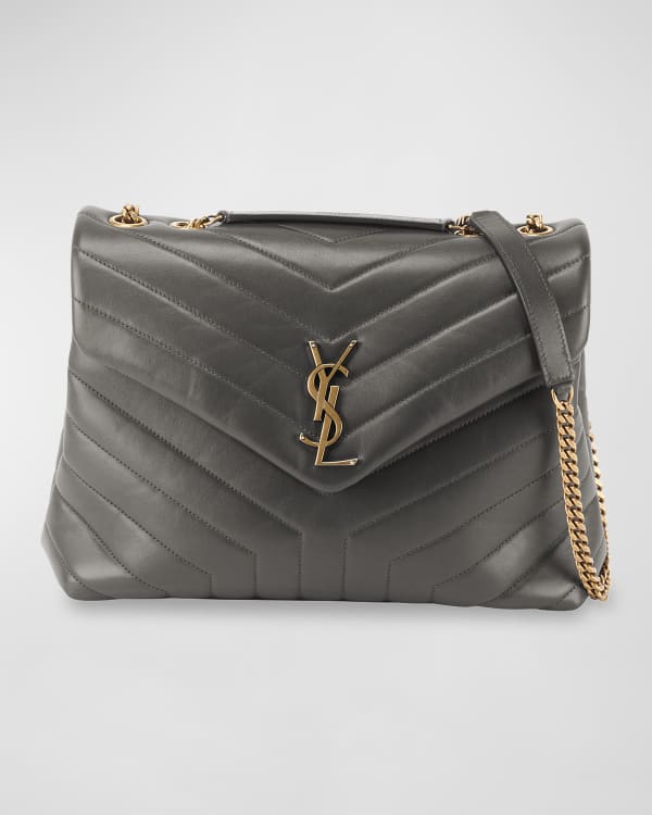 Medium college quilted clearance leather shoulder bag