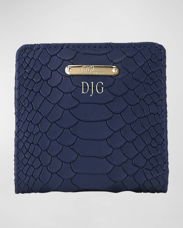 Morgan Flower Bed Embossed Compact Wallet