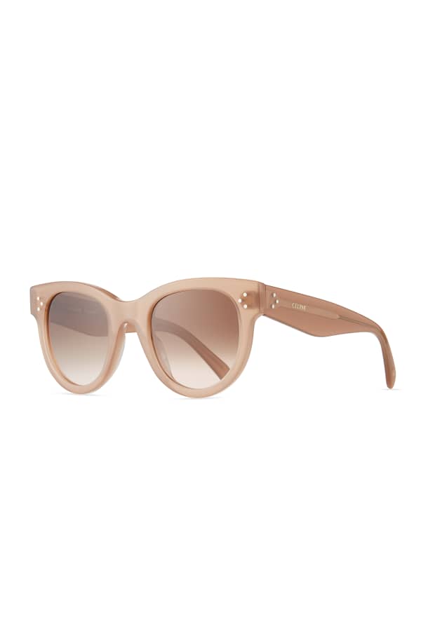 Celine Square Acetate Sunglasses Neiman Marcus