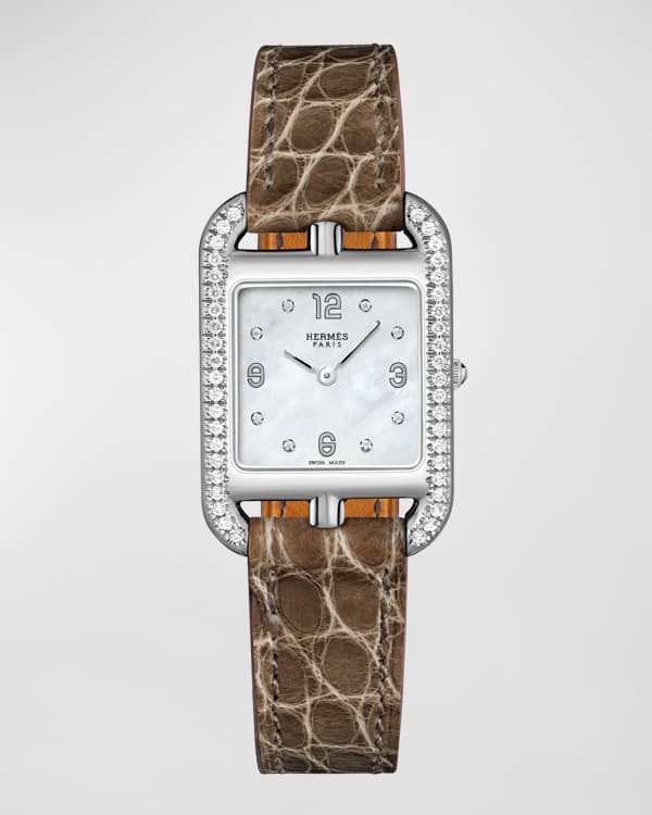 Hermes Medor Rock Watch, 16 x 16 mm | Neiman Marcus