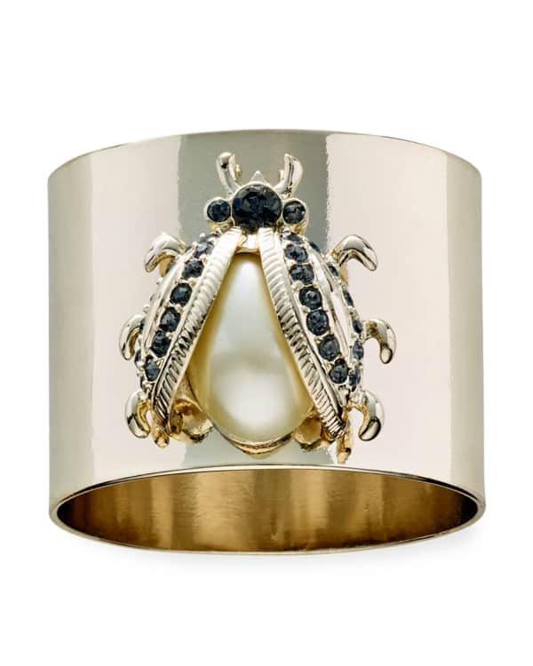 Joanna Buchanan Vintage Bug Napkin Rings, Set of 2 | Neiman Marcus