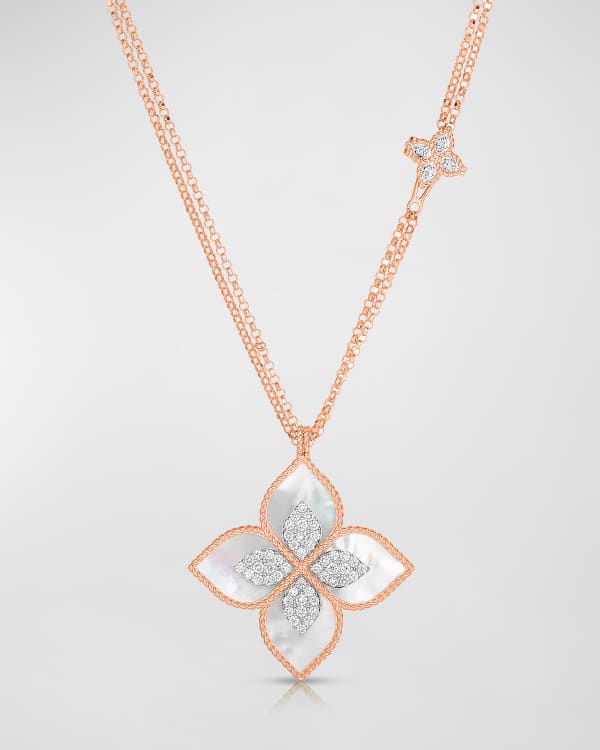 Roberto coin mother shop of pearl necklace