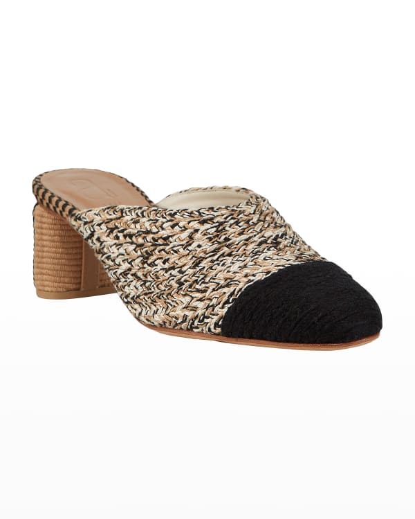 Staud Gina Shearling-lined Suede Slippers In Black | ModeSens