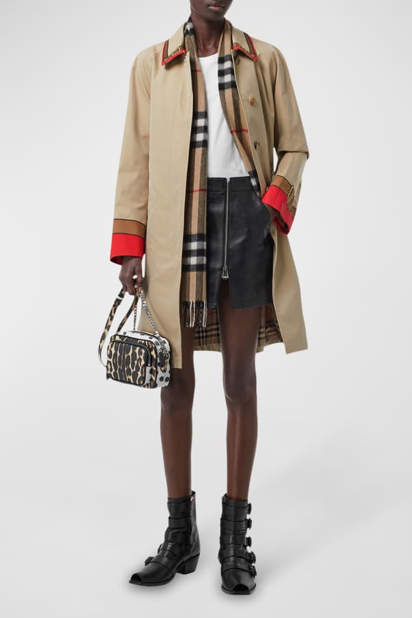 Burberry Giant-Check Cashmere Scarf | Neiman Marcus