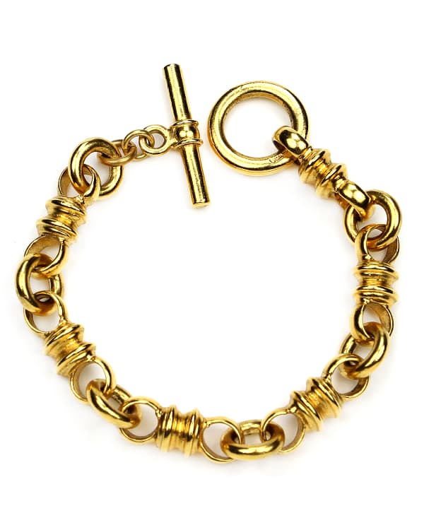 Oval & Round Chain Link Bracelet - r.chiara